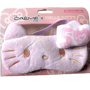Hello Kitty Crème Shop 50th Plushie Sleep Mask Anniversary Edition